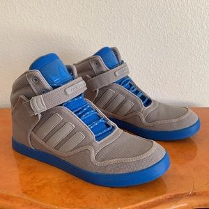 Adidas AR 2.0 High Tops Sneaker - Grey Blue - Never Worn in Public - Size 10.5